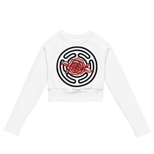 Hecate's Labyrinth Long Sleeve Crop