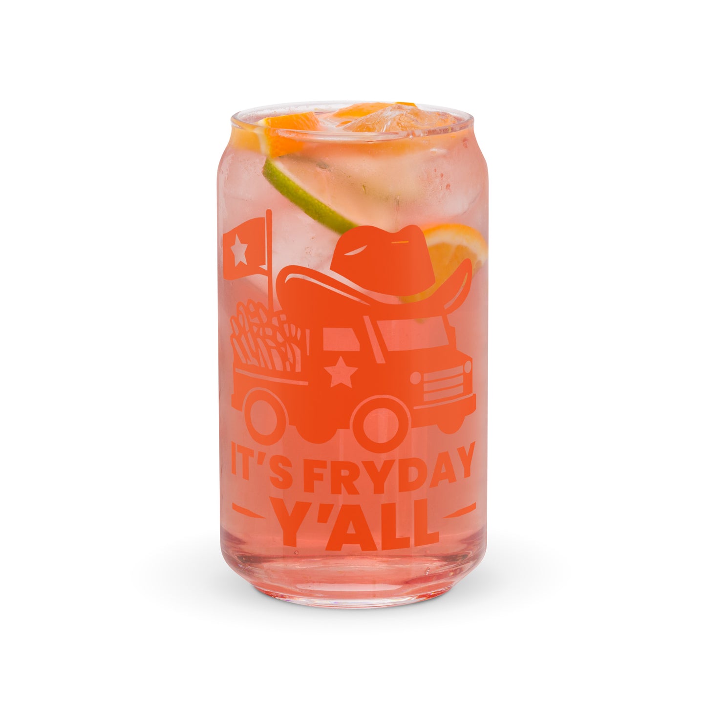 It's Fryday Y'all Can Glass