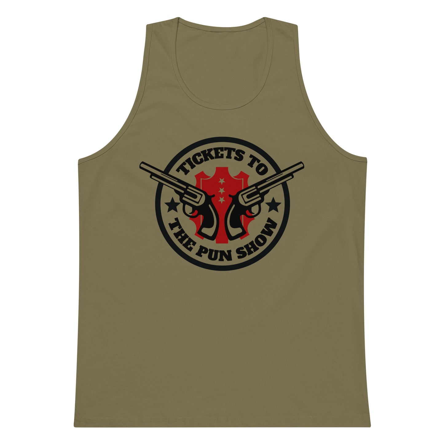 Tickets to the Pun Show Bro Muscle Tank
