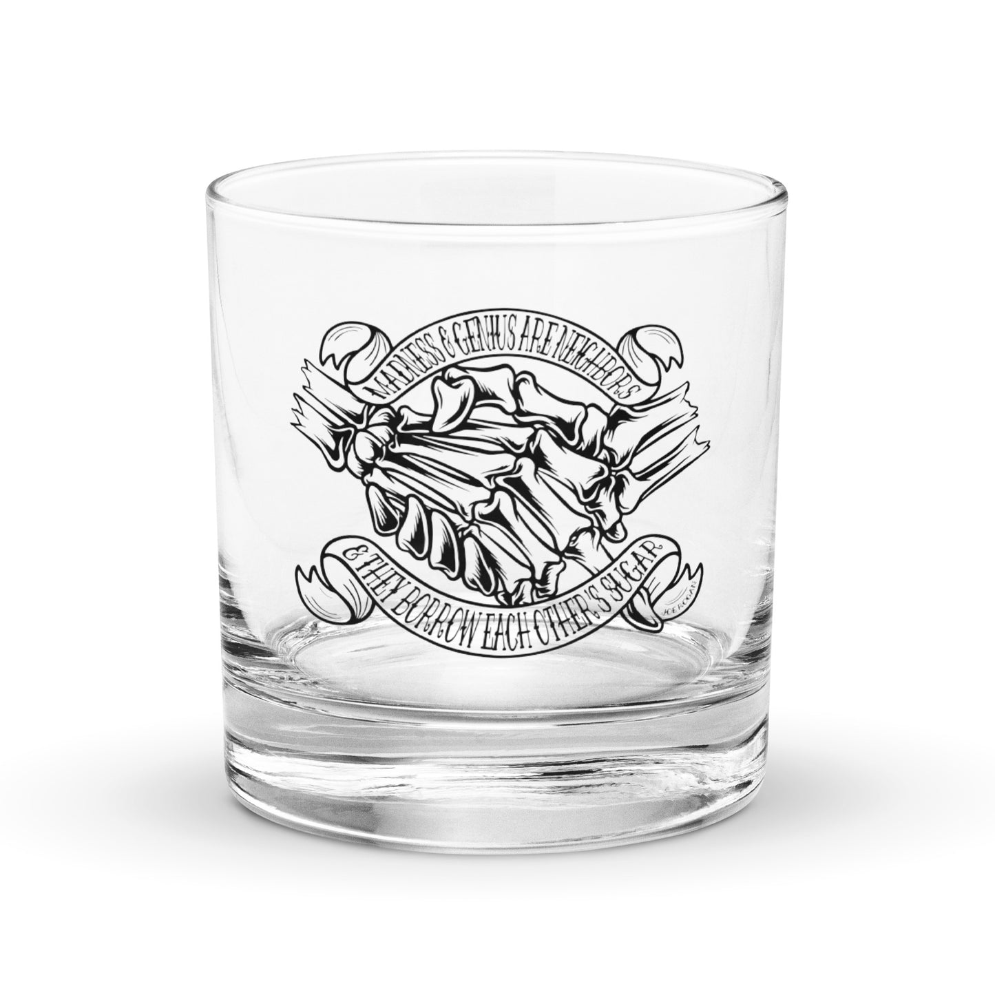 Cup of Sugar Rocks Glass