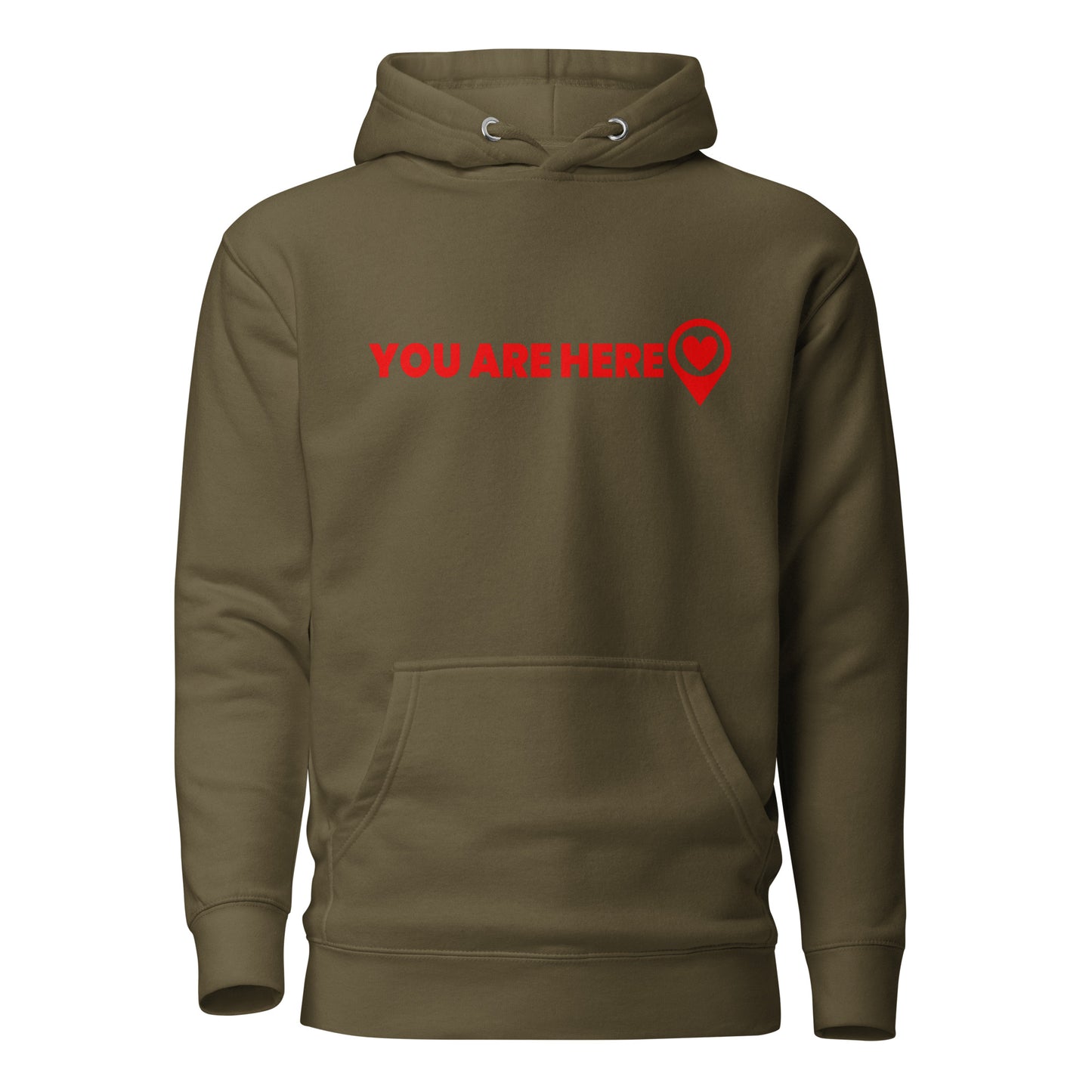 You Are Here Hoodie