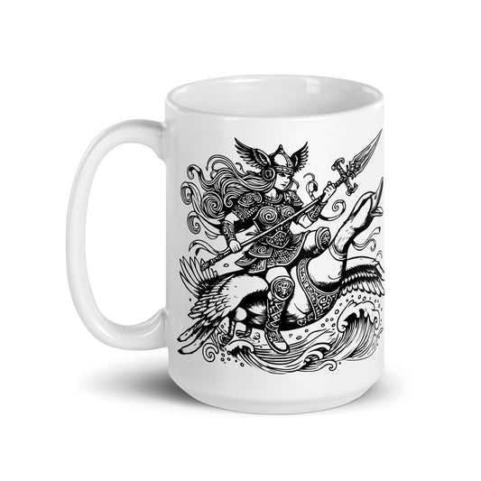 Valk on a Duck Mug