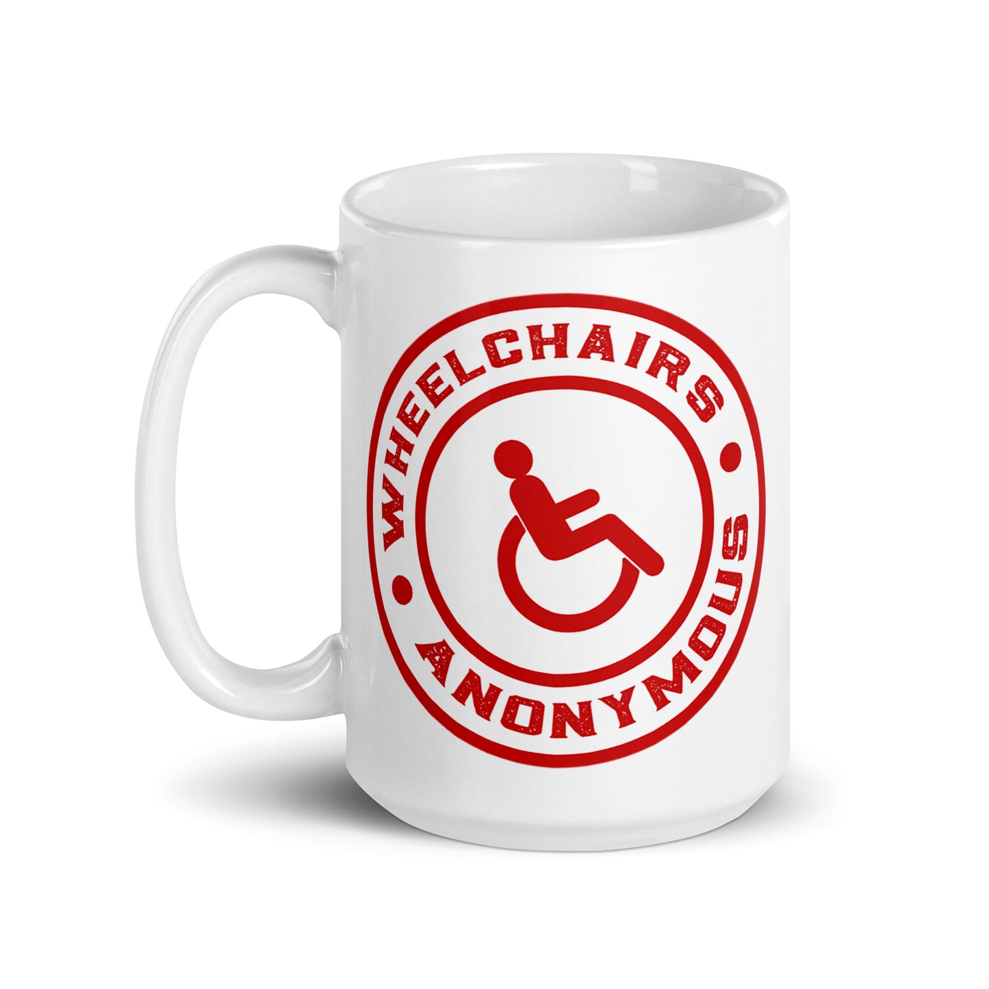 Wheelchairs Anonymous Mug
