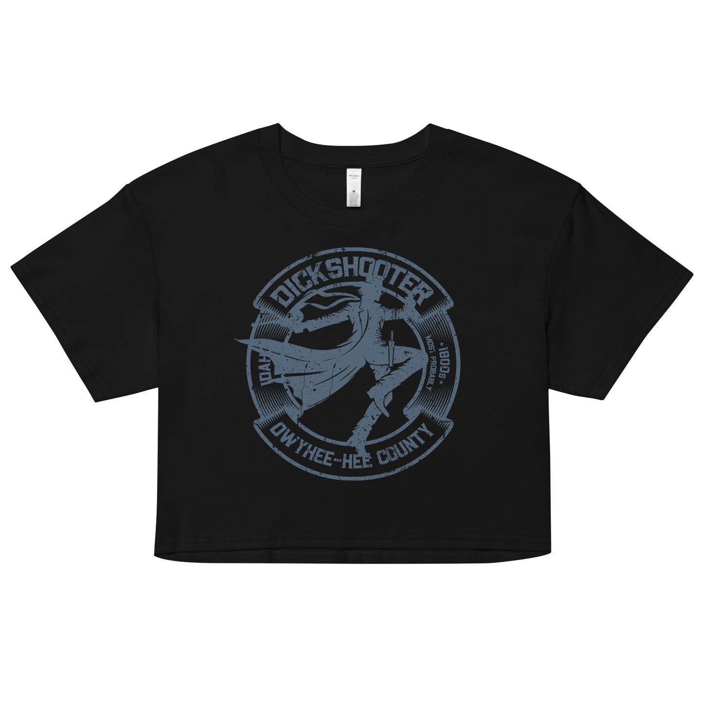 Dickshooter, Idaho Crop Tee
