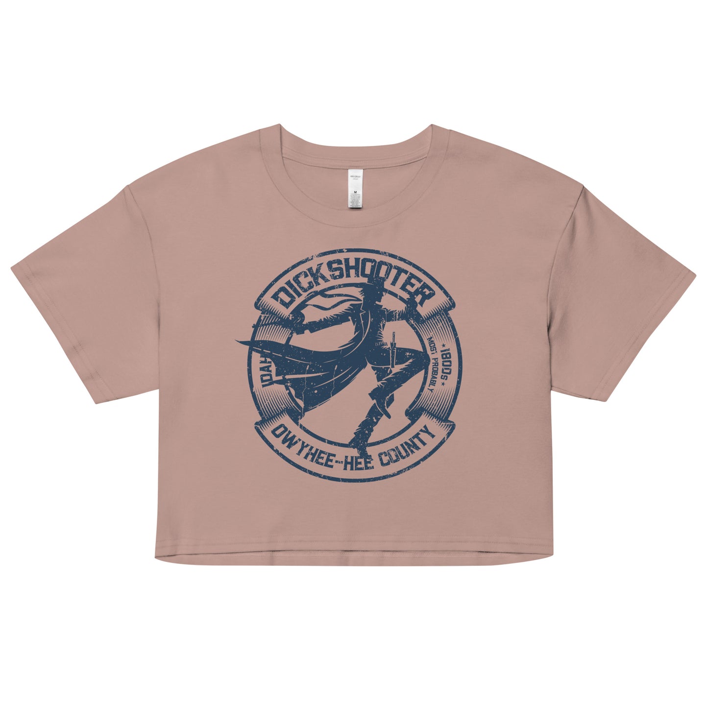 Dickshooter, Idaho Crop Tee