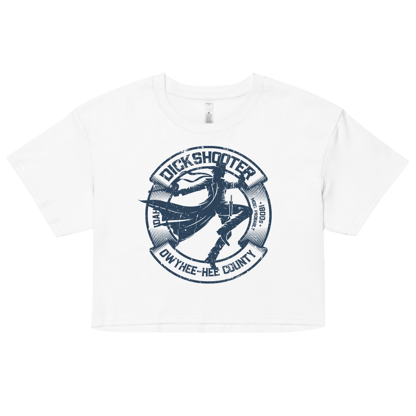 Dickshooter, Idaho Crop Tee