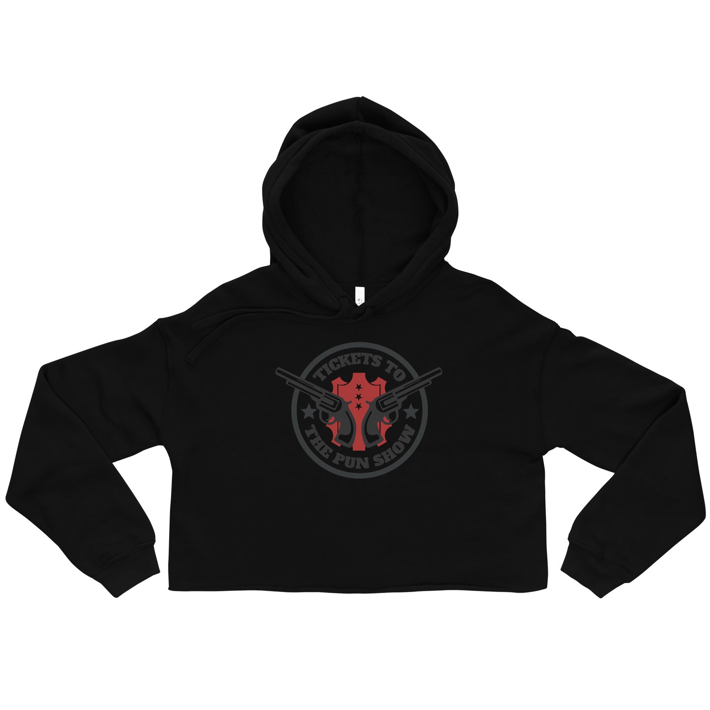 Tickets to the Pun Show Crop Hoodie