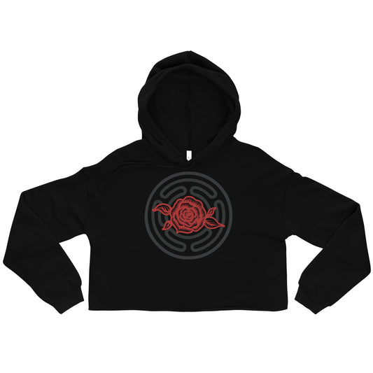 Hecate's Labyrinth Crop Hoodie