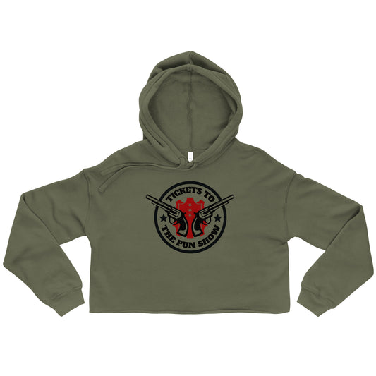 Tickets to the Pun Show Crop Hoodie