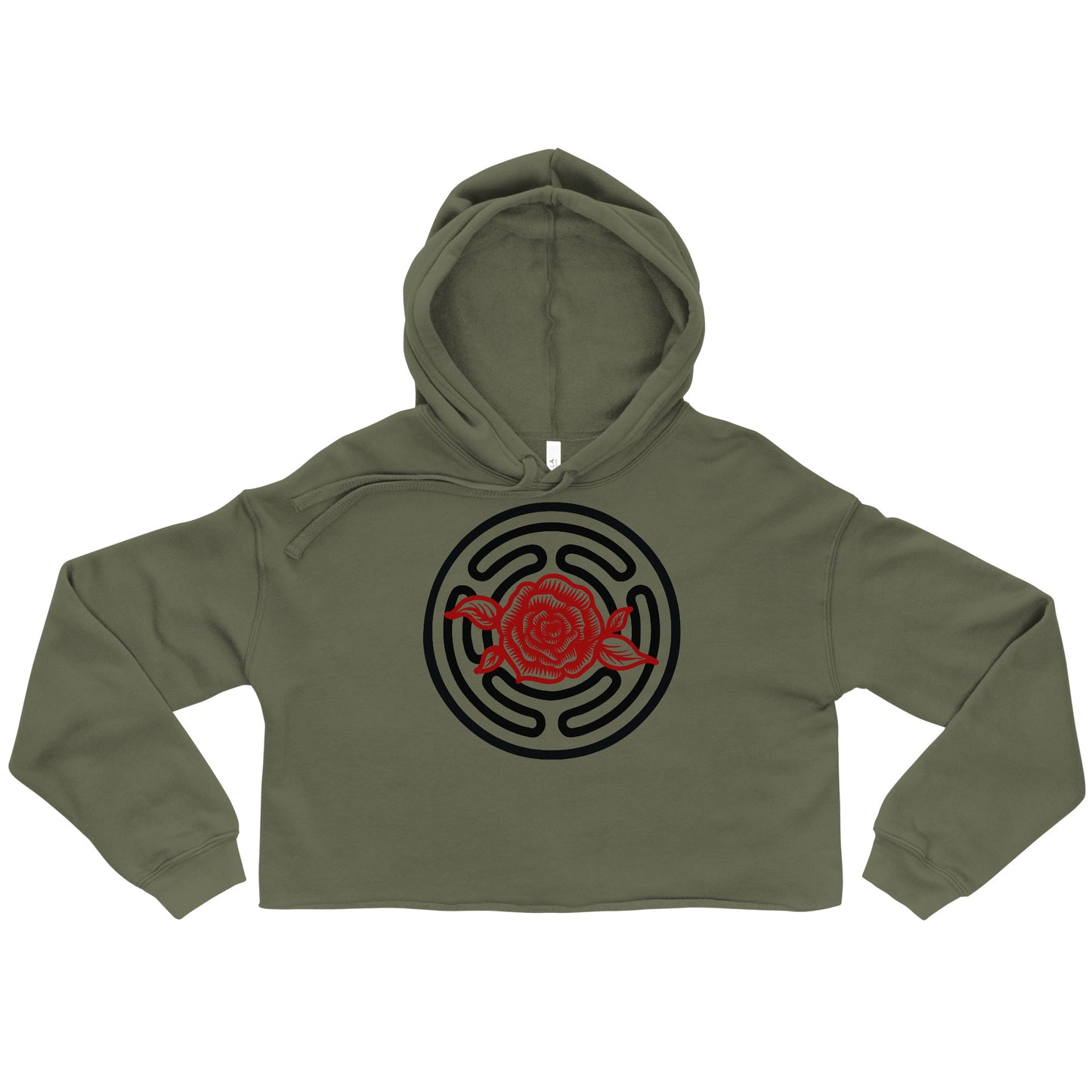Hecate's Labyrinth Crop Hoodie