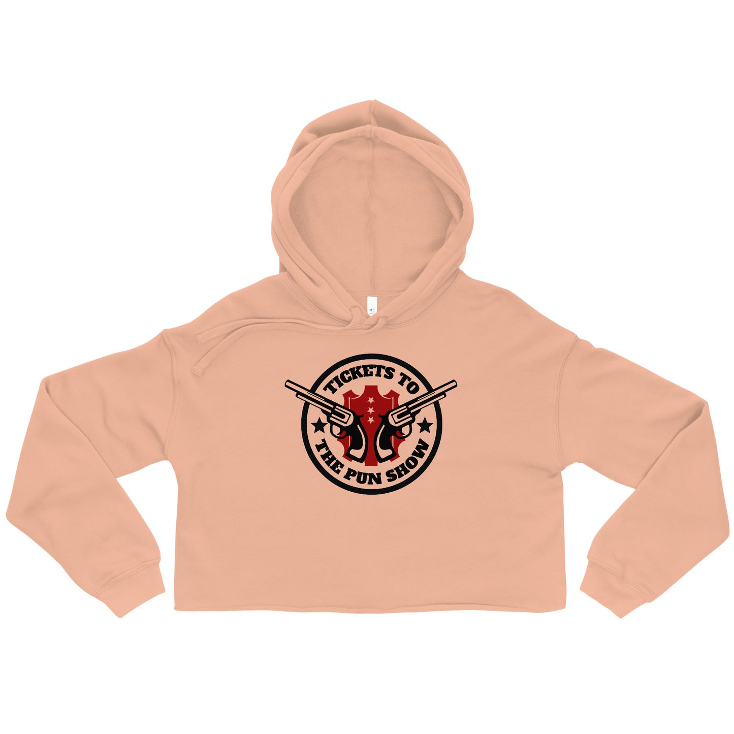 Tickets to the Pun Show Crop Hoodie