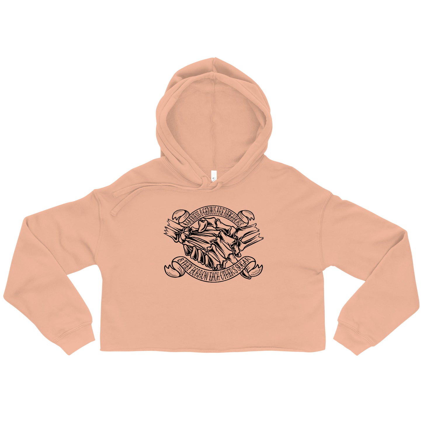 Cup of Sugar Crop Hoodie