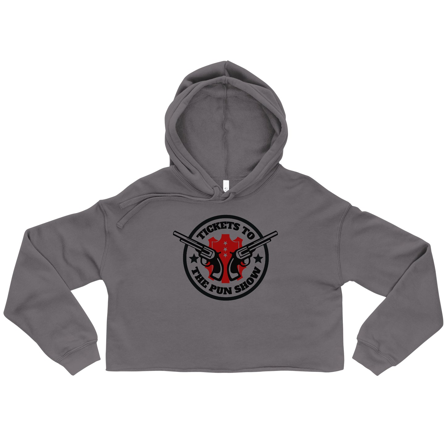 Tickets to the Pun Show Crop Hoodie