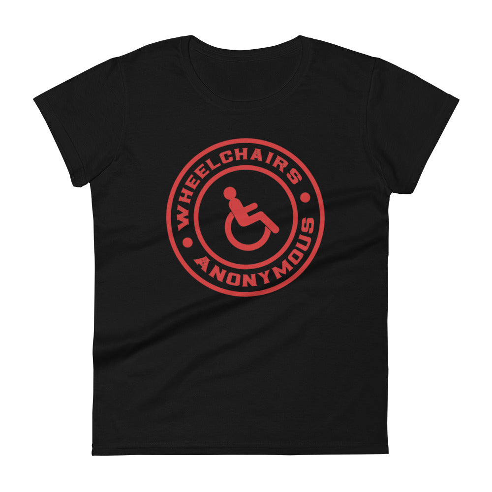 Wheelchairs Anonymous Lady Tee