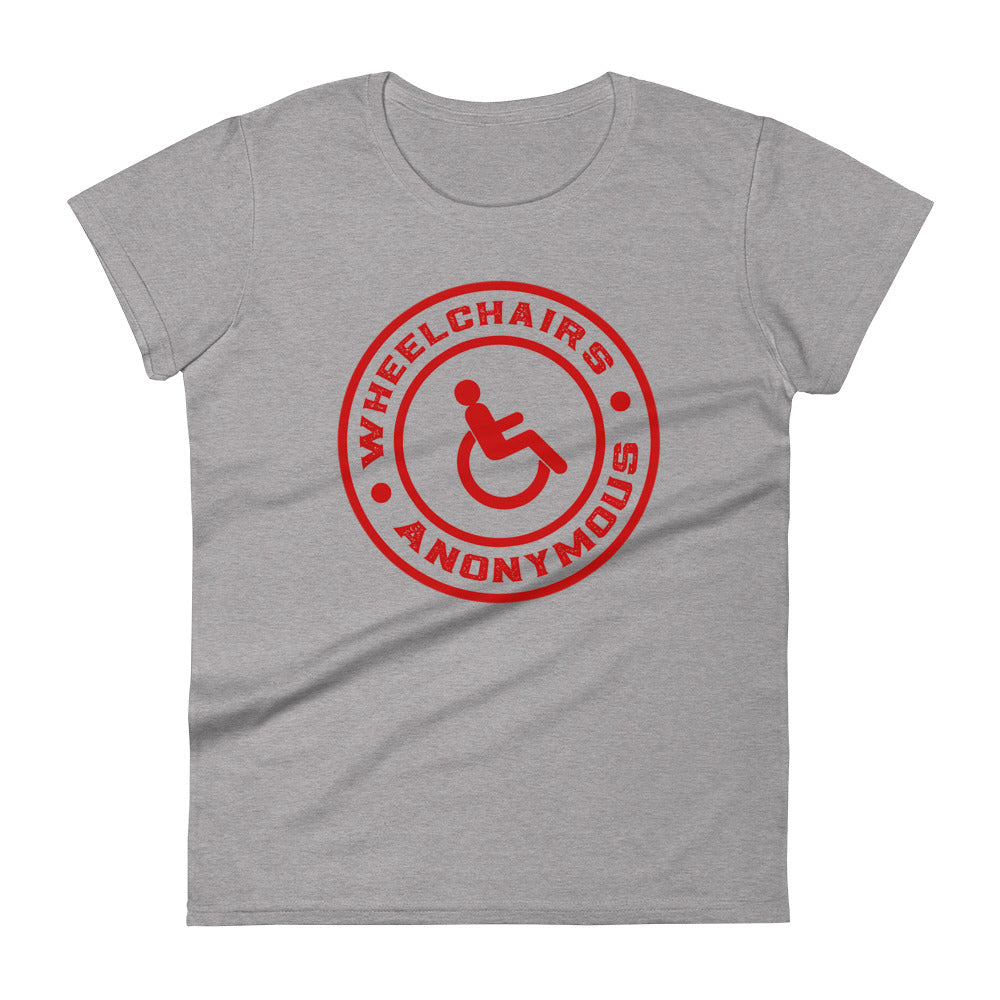Wheelchairs Anonymous Lady Tee
