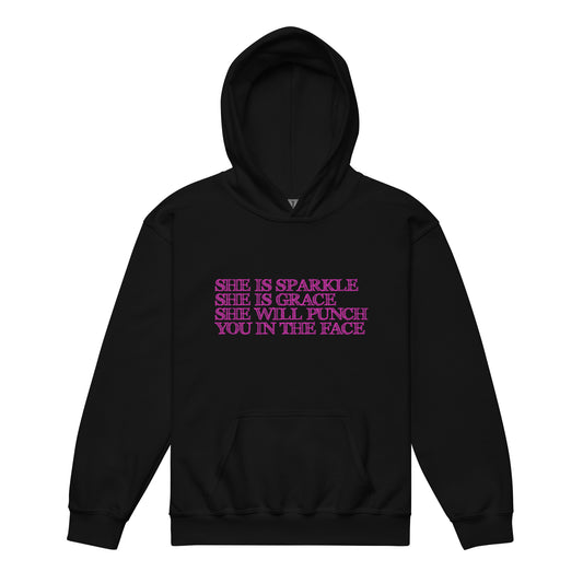 She is Sparkle Youth Hoodie