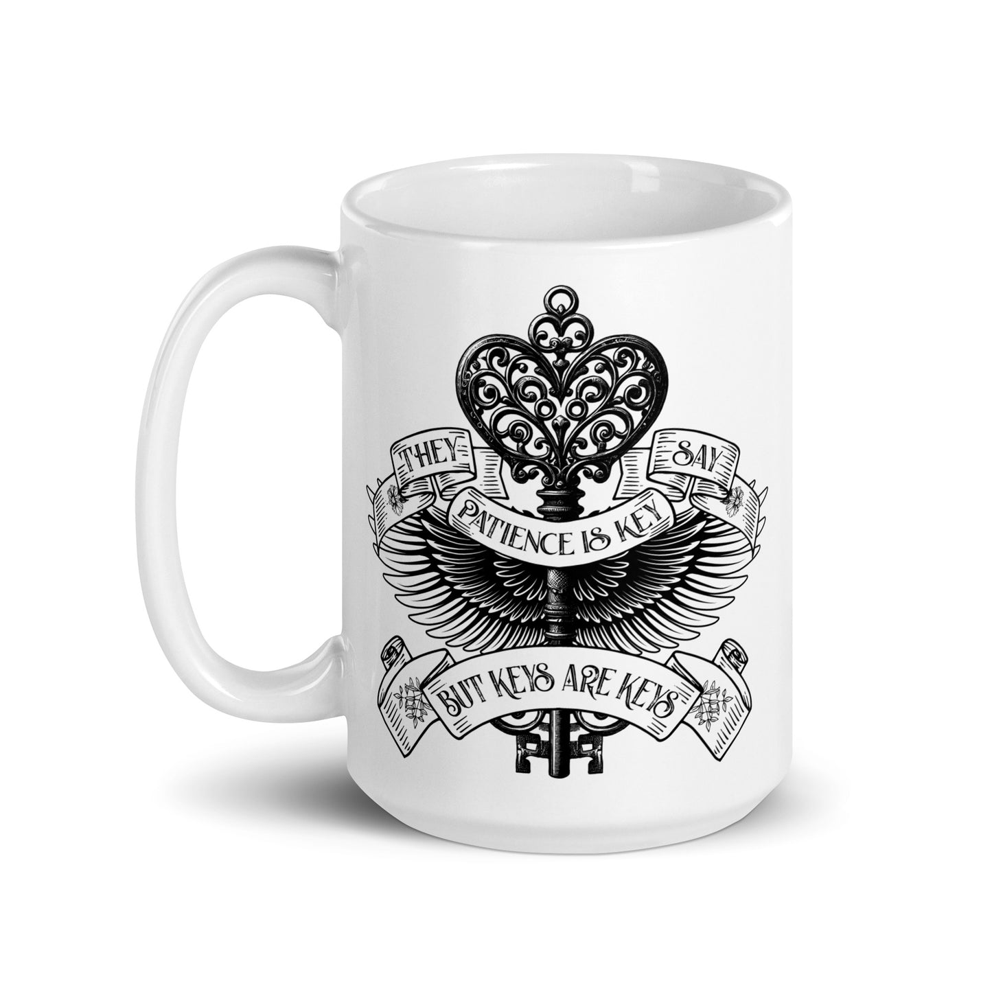 Patience is Key Mug
