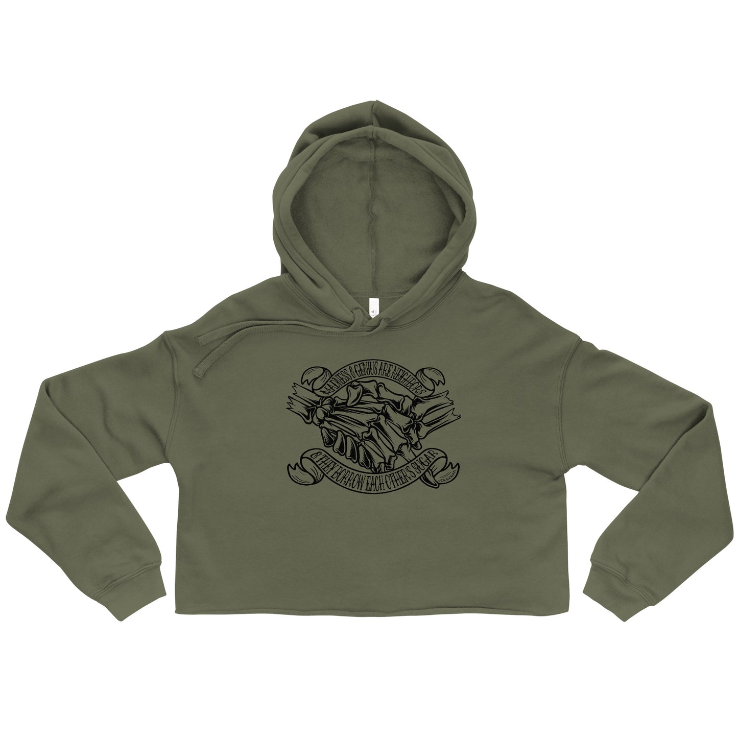 Cup of Sugar Crop Hoodie
