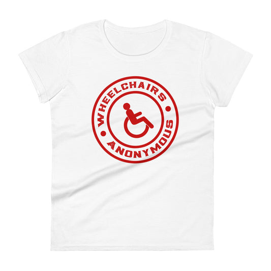 Wheelchairs Anonymous Lady Tee