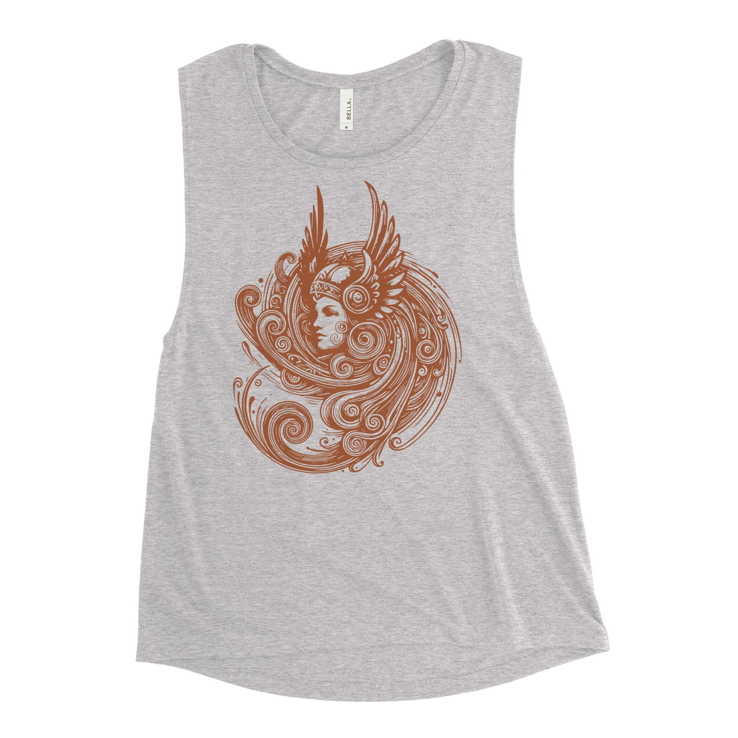 Hún Er Stormrinn Chick Muscle Tank